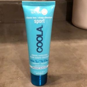 Cools sport face sunscreen white tea scent